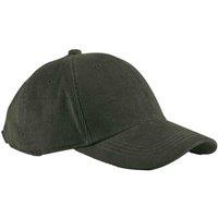 Beechfield Men's EarthAware Cord Baseball Cap in Dark Green