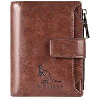 Nordara Men's Brown Designer Leather Wallet RFID Safe Contactless Card | Size: 0.6m2
