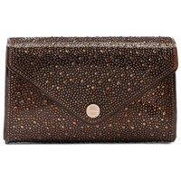 Carvela Women's 'Positano Vinyl Clutch' Bag in Brown