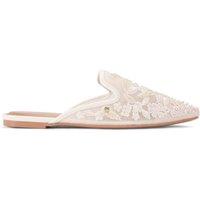 Carvela Women's 'Evelina Lace Mule' Fabric Flats in Cream | Size: 8