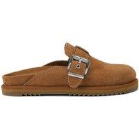 KG Kurt Geiger Women's 'Nightly' Suede Flats in Camel | Size: 4