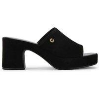 Carvela Women's 'Letizia Mule' Suede Heels in Black | Size: 3
