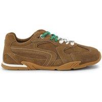 KG Kurt Geiger Women's 'Lather' Suede Trainers in Camel | Size: 6