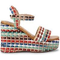 STEVE MADDEN Women's 'Saucie Multi Raffia' Heels | Size: 6