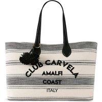 Carvela Women's 'Pia Beach Tote' Canvas Bag in Black
