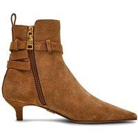 STEVE MADDEN Women's 'Roller Ankle Boot Tan Suede' Suede Boots | Size: 7