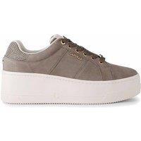 Carvela Women's 'Connected' Suede Trainers in Grey | Size: 4