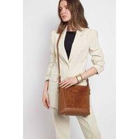 ALICE WHEELER LONDON Women's Kensington Crossbody Bag in Chocolate