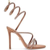 Carvela Women's 'Spiral 105' Fabric Heels in Bronze | Size: 5