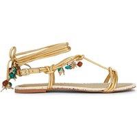 KG Kurt Geiger Women's 'Roux' Sandals in Gold | Size: 5