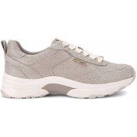 Carvela Women's 'Adoro Bling' Fabric Trainers in Taupe | Size: 4