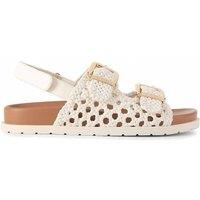 Carvela Women's 'Solina Weave' Sandals in Cream | Size: 3