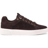 KG Kurt Geiger Women's 'Lillian2' Suede Trainers in Brown | Size: 3