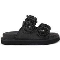 KG Kurt Geiger Women's 'Sonnet Footbed' Sandals in Black | Size: 4