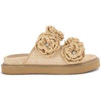 KG Kurt Geiger Women's 'Sonnet Footbed' Sandals in Beige | Size: 3