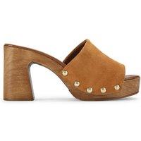 Carvela Women's 'Novella Mule' Suede Heels in Tan | Size: 8
