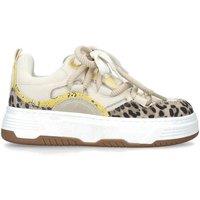 STEVE MADDEN Women's 'Brouhaha Beige' Fabric Trainers in Beige | Size: 6