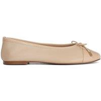 Dune London Women's 'Haliah' Leather Ballet Pumps in Beige | Size: 5
