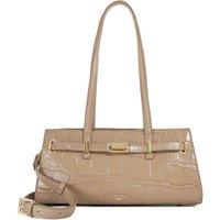 Dune London Women's 'Depend' Leather Tote Bag in Light Beige