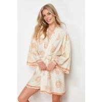 WOVCOR Women's Viscose Woven Dressing Gown | Size: 8
