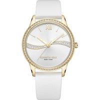 Kenneth Cole Women's KCWLA2219602 Classic 36mm Quartz Watch in White