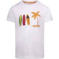 Trespass Boy's Alltown T-Shirt in White | Size: 11-12 Years