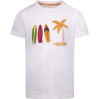 Trespass Boy's Alltown T-Shirt in White | Size: 3-4 Years