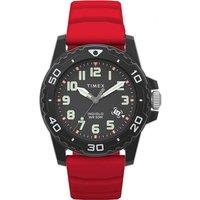 Timex Men's TW5M61000 Main Street 42mm Quartz Watch in Red