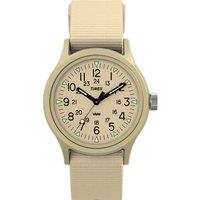 Timex Men's TW2Y19800 MK1 36mm Quartz Watch in Beige