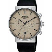 Lorus Men's RT381GX9 Classic 43mm Quartz Watch in Black