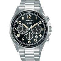 Lorus Men's RT303KX9 Sports 43mm Quartz Watch in Silver