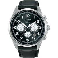 Lorus Men's RT311KX9 Sports 43mm Quartz Watch in Black