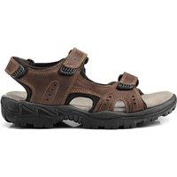 Northwest Territory Men's Windsor Leather Sandals in Dark Brown | Size: 8