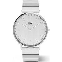 Daniel Wellington Men's DW00100775 Classic Piano 40mm Quartz Watch in Silver