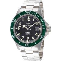 Glycine Men's GL0253 Combat 42mm Automatic Watch in Silver