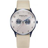 Kenneth Cole Men's KCWGF2221303 Classic 42mm Quartz Watch in Beige
