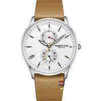 Kenneth Cole Men's KCWGF2233401 Classic 42mm Quartz Watch in Brown