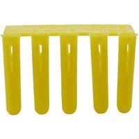 JCP CONSTRUCTION PRODUCTS Plastic Plugs Yellow 5.0 x 22mm - Box of 1000
