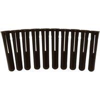 JCP CONSTRUCTION PRODUCTS Plastic Plugs Brown 7.0 x 37mm - Box of 1000