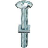 Unifix Grade 4.8 Mushroom Head Roofing Bolts - Box of 50 in Silver