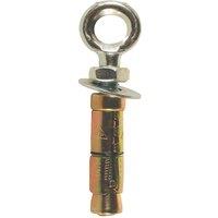 JCP CONSTRUCTION PRODUCTS Shield Anchors Eye Bolt Zyp - M8 x 95 - Box of 25 in Silver