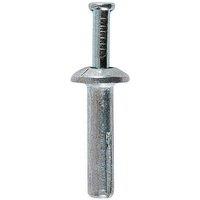 JCP CONSTRUCTION PRODUCTS Alloy Nail-In Anchors 6 x 30mm - Box of 100 in Silver