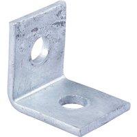 Unifix Right Angle 2 Hole Bracket 48 X 50 HDG - Box of 50 in Silver