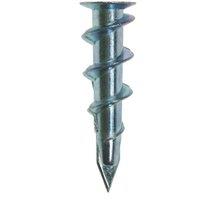 JCP CONSTRUCTION PRODUCTS J-Plug Self-Drill Plasterboard Fixing - Box of 100 in Silver