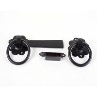 Unifix 1137 Ring Gate Latch 152mm / 6" - Box of 4 in Black