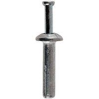 JCP CONSTRUCTION PRODUCTS Steel Nail-In Anchors 6 x 40mm - Box of 100 in Silver