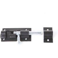 Unifix 923A Tower Bolt Epoxy Black - 102mm / 4" - Box of 10