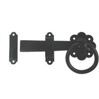 Unifix 1136 Ring Gate Latch Epoxy Black - 152mm / 6" - Box of 5