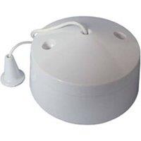 McAlpine 6A Ceiling Pull Switch in White