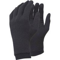 Trekmates Lightweight Silk Liner Gloves Thermal Hiking Walking Outdoor Gear in Black | Size: Medium
